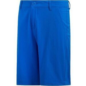 adidas Performance Boys Solid Regular Fit Flat Front Golf Shorts - XL blue